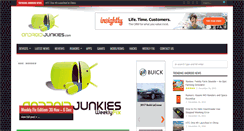 Desktop Screenshot of androidjunkies.com